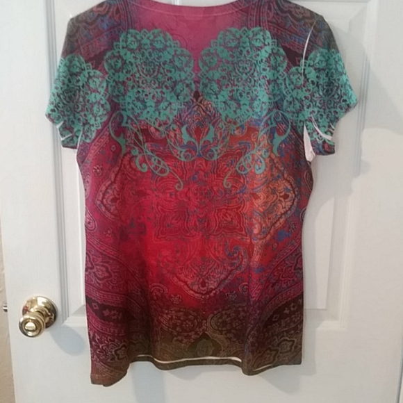 Appropriate Behavior multi colored top - Picture 6 of 6